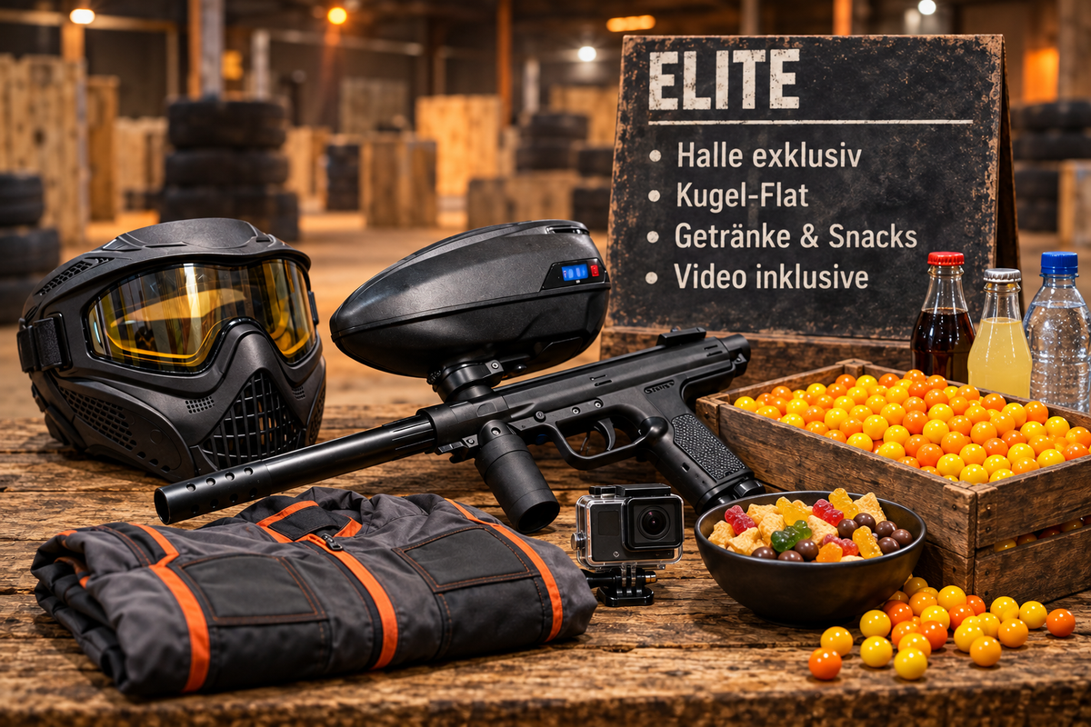 Paintball Elite – Halle exklusiv