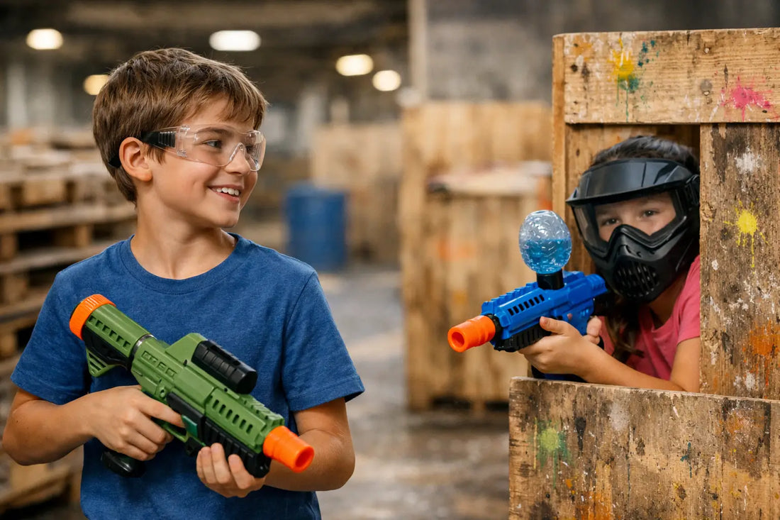 Sind Gel Blaster sicher für Kinder ab 10 Jahren?