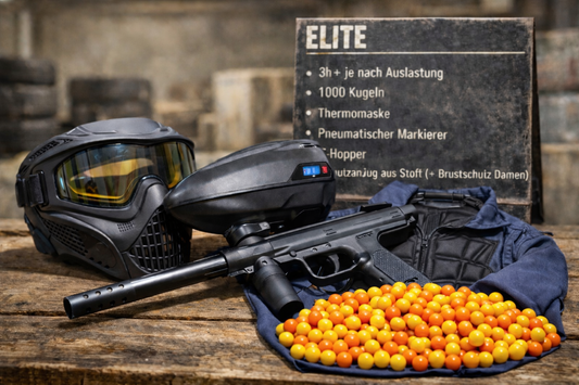 Paintball Elite – Halle exklusiv, 3 Stunden